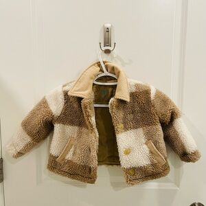 Zara Tan Quilted Jacket